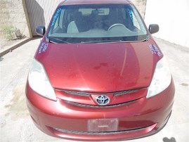 2006 TOYOTA SIENNA LE RED PEARL 3.3 AT FWD Z20061